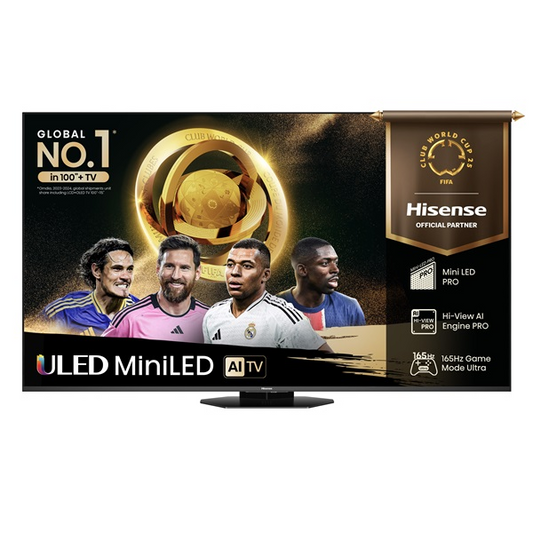 Hisense 55U8Q televízor 139,7 cm (55") 4K Ultra HD Smart TV Wi-Fi Čierna 700 cd/m² (20016080)-0