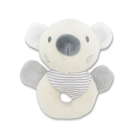 Lorelli Toys Plüss csörgő karika - Bézs Maci-0