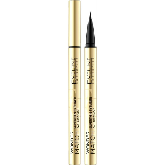 Eveline Eveline Wonder Match wodoodporny precyzyjny eyeliner Deep Black (5903416074175)-0